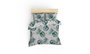 L'essentiel linge de maison Kapitone Monstera - Green
